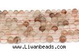 CPQ341 15.5 inches 6mm round pink quartz gemstone beads