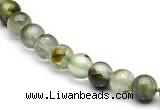 CPR01 AB grade 6mm round natural prehnite stone beads Wholesale