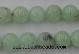 CPR104 15.5 inches 12mm round natural prehnite beads wholesale