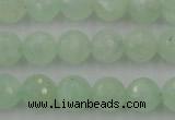 CPR114 15.5 inches 12mm faceted round natural prehnite beads wholesale