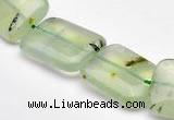 CPR15 A grade 15*20mm rectangle natural Prehnite gemstone beads