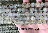 CPR359 15.5 inches 10mm faceted round prehnite beads wholesale