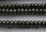 CPY420 15.5 inches 2*3mm rondelle pyrite gemstone beads