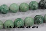 CQJ05 15.5 inches 12mm round Qinghai jade beads wholesale