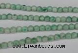 CQJ201 15.5 inches 4mm round Qinghai jade beads wholesale