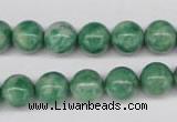 CQJ204 15.5 inches 10mm round Qinghai jade beads wholesale