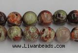 CRA151 15.5 inches 10mm round rainforest agate beads wholesale