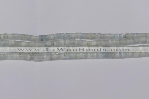 CRB1000 15.5 inches 2*4mm heishi aquamarine beads wholesale