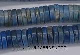 CRB1028 15.5 inches 2*7mm heishi lapis lazuli beads wholesale