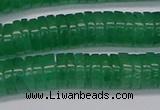 CRB1032 15.5 inches 2*6mm heishi green aventurine beads wholesale