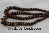 CRB1115 15.5 inches 5*8mm - 9*18mm rondelle tiger eye beads