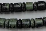 CRB139 15.5 inches 6*12mm & 10*12mm rondelle kambaba jasper beads