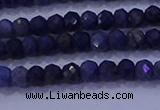 CRB1903 15.5 inches 2*3mm faceted rondelle sapphire beads