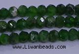 CRB1921 15.5 inches 2*3mm faceted rondelle diopside beads