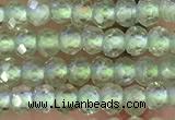 CRB2227 15.5 inches 2*3mm faceted rondelle prehnite beads