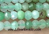 CRB2239 15.5 inches 2*3mm faceted rondelle Australia chrysoprase beads