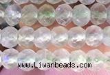 CRB2272 15.5 inches 3*4mm faceted rondelle prehnite beads