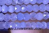 CRB2626 15.5 inches 2*3mm faceted rondelle aquamarine beads