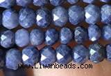 CRB2641 15.5 inches 2*3mm faceted rondelle sapphire beads