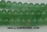 CRB2820 15.5 inches 4*6mm rondelle green aventurine beads