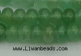 CRB2822 15.5 inches 6*10mm rondelle green aventurine beads