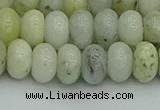 CRB2827 15.5 inches 6*10mm rondelle jade beads wholesale