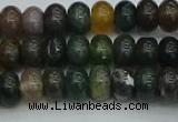 CRB2866 15.5 inches 5*8mm rondelle Indian agate beads