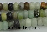 CRB2875 15.5 inches 4*6mm rondelle amazonite beads wholesale