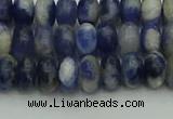 CRB2880 15.5 inches 4*6mm rondelle sodalite beads wholesale