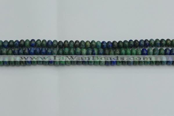 CRB2890 15.5 inches 4*6mm rondelle chrysocolla beads wholesale