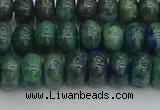 CRB2891 15.5 inches 5*8mm rondelle chrysocolla beads wholesale