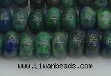 CRB2892 15.5 inches 6*10mm rondelle chrysocolla beads wholesale