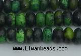 CRB2895 15.5 inches 4*6mm rondelle chrysocolla beads wholesale