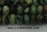 CRB2901 15.5 inches 5*8mm rondelle African turquoise beads