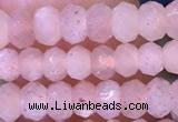 CRB3142 15.5 inches 2.5*4mm faceted rondelle tiny moonstone beads