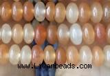 CRB4003 15.5 inches 2.5*4.5mm rondelle red aventurine beads wholesale