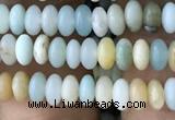 CRB4004 15.5 inches 2.5*4.5mm rondelle amazonite beads wholesale