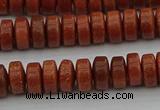 CRB421 15.5 inches 5*8mm rondelle goldstone beads wholesale