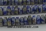 CRB428 15.5 inches 5*8mm rondelle African sodalite beads wholesale