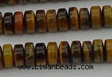 CRB435 15.5 inches 5*8mm rondelle yellow tiger eye beads