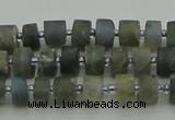 CRB481 15.5 inches 4*6mm tyre labradorite gemstone beads