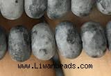 CRB5076 15.5 inches 5*8mm rondelle matte labradorite beads wholesale