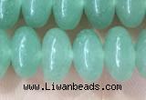 CRB5331 15.5 inches 5*8mm rondelle green aventurine beads