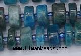 CRB538 15.5 inches 6*12mm tyre apatite gemstone beads wholesale