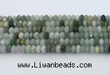 CRB5633 15.5 inches 4*7mm faceted rondelle jade beads