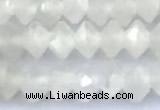 CRB5741 15 inches 2*3mm faceted white moonstone beads