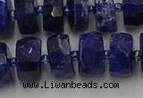 CRB583 15.5 inches 8*14mm faceted rondelle sodalite beads