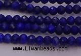 CRB701 15.5 inches 2*3mm faceted rondelle lapis lazuli beads