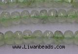 CRB723 15.5 inches 2.5*4mm faceted rondelle prehnite gemstone beads