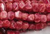 CRC06 16 inches 8*10mm nugget rhodochrosite gemstone beads wholesale